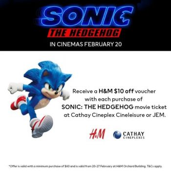 Cathay-Cineplexes-Sonic-The-Hedgehog-Ticket-Promotion-350x350 20 Feb 2020 Onward: Cathay Cineplexes Sonic The Hedgehog Ticket Promotion