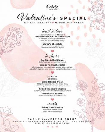Cedele-Early-Lovebirds-Specials-Promotion-350x438 5-7 Feb 2020: Cedele Early Lovebirds Specials Promotion