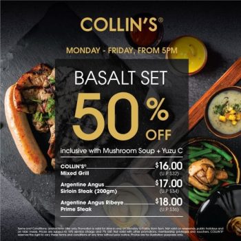Collins-Grille-Basalt-Set-Promotion-350x350 25 Feb 2020 Onward: Collin's Grille Basalt Set Promotion