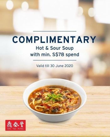 Din-Tai-Fung-Complimentary-Hot-and-Sour-Soup-Promotion-with-Citi-Cards-350x438 4 Feb-30 Jun 2020: Din Tai Fung Complimentary Hot and Sour Soup Promotion with Citi Cards