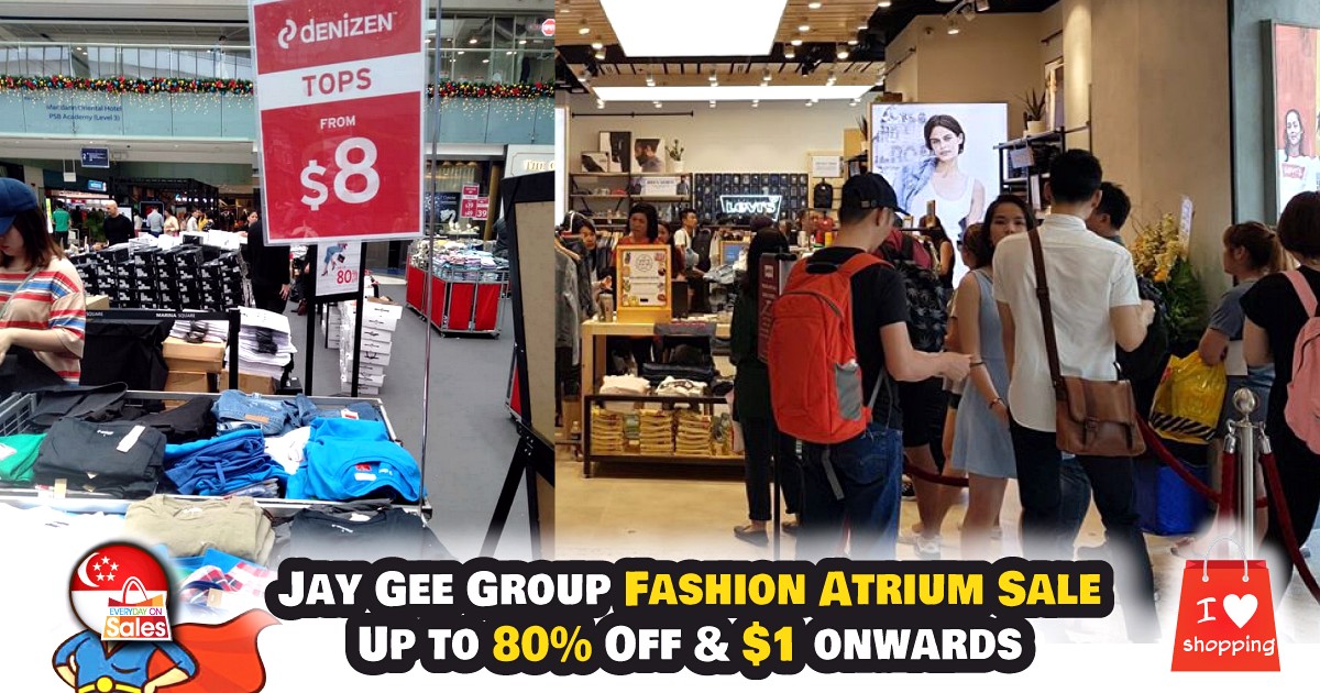 1116 Feb 2020 Jay Gee Group Fashion Atrium Sale at Marina Square SG