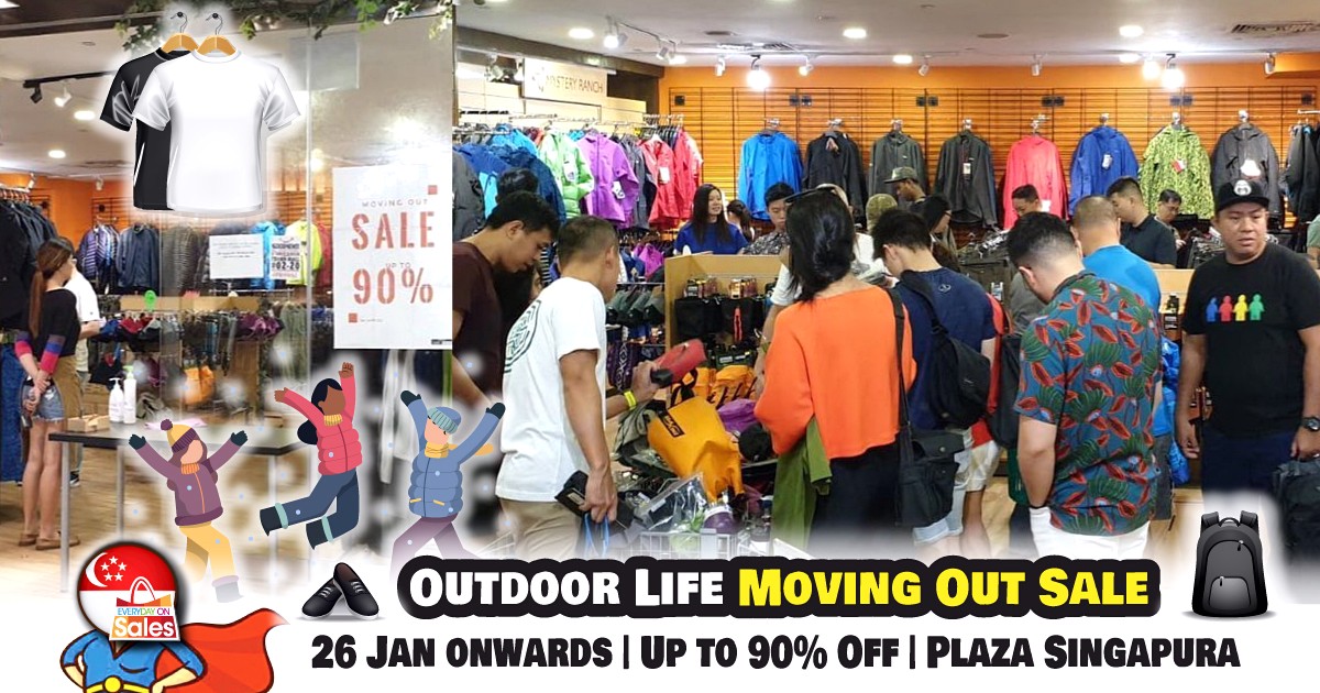 EOS-SG-Outdoor-Life 26 Jan-9 Feb 2020: Outdoor Life Moving Out Sale at Plaza Singapura