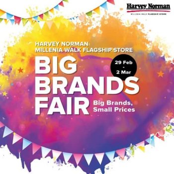 Harvey-Norman-Big-Brands-Fair-at-Millenia-Walk-350x350 29 Feb-2 Mar 2020: Harvey Norman Big Brands Fair at Millenia Walk