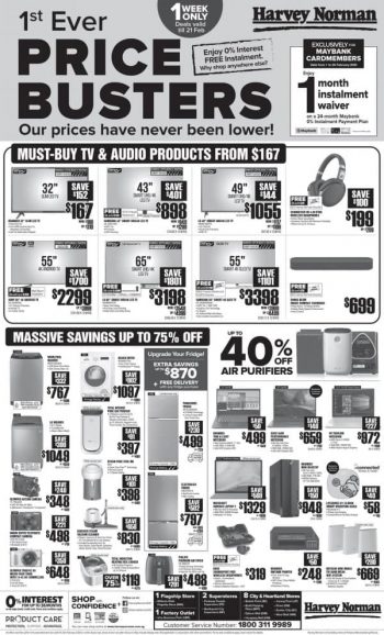 Harvey-Norman-Price-Busters-Promotion-350x578 15-21 Feb 2020: Harvey Norman Price Busters Promotion