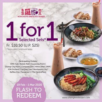 Hong-Kong-Sheng-Kee-Dessert-1-FOR-1-Selected-Sets-Promotion-350x350 19 Feb-1 Mar 2020: Hong Kong Sheng Kee Dessert 1-FOR-1 Selected Sets Promotion