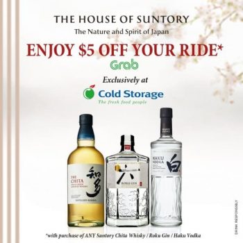 House-of-Suntory-Grab-Voucher-Promotion-at-Cold-Storage-350x350 11 Feb-31 May 2020: House of Suntory Grab Voucher Promotion at Cold Storage