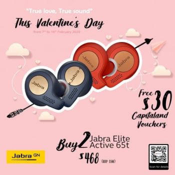 Jabra-Elite-Active-65-Promotion-at-Challenger-350x350 7-16 Feb 2020: Jabra Elite Active 65 Valentine’s Day Promotion at Challenger