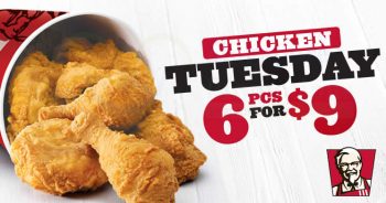 KFC-Chicken-Tuesdays-Promotion-350x184 4 Feb 2020 Onward: KFC Chicken Tuesdays Promotion