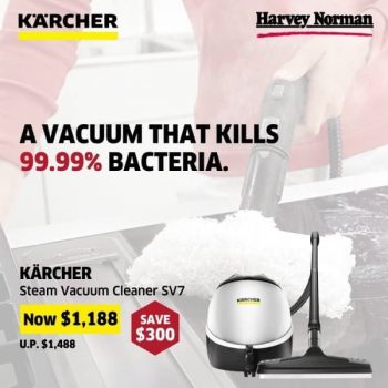 Karcher-Steam-Vacuum-Cleaner-Promotion-at-Harvey-Norman-350x350 5-16 Feb 2020: Karcher Steam Vacuum Cleaner Promotion at Harvey Norman