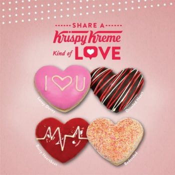Krispy-Kreme-Heart-Doughnuts-Promotion-350x350 1-16 Feb 2020: Krispy Kreme Heart Doughnuts Promotion