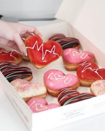 Krispy-Kreme-Valentines-Heart-Doughnuts-Promotion-350x438 11-16 Feb 2020: Krispy Kreme Valentines Heart Doughnuts Promotion