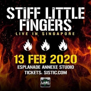 LAMC-Productions-Stiff-Little-Fingers-Live-at-Esplanade-Annexe-Studio-350x350 13 Feb 2020: LAMC Productions Stiff Little Fingers Live at Esplanade Annexe Studio