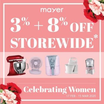 Mayer-Markerting-Celebrating-WOMEN-Storewide-Promotion-350x350 17 Feb-15 Mar 2020: Mayer Markerting Celebrating WOMEN Storewide Promotion