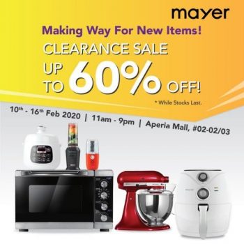 Mayer-Markerting-Clearance-Sale-at-Aperia-Mall-350x350 10-16 Feb 2020: Mayer Markerting Clearance Sale at Aperia Mall