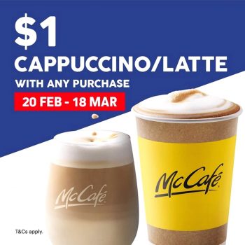 McDonalds-1-dollar-Cappuccino-Latte-from-20-feb-18-mar-2020-350x350 20 Feb-18 Mar 2020: McDonald’s 28 Days of Deals Promotion: 1-for-1 deals, $1 Cappuccino/Latte, FREE Hashbrown!!