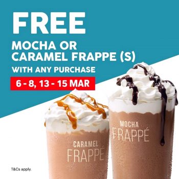 McDonalds-FREE-Mocha-Caramel-Frappe-on-6-8-and-13-15-Mar-2020-350x350 20 Feb-18 Mar 2020: McDonald’s 28 Days of Deals Promotion: 1-for-1 deals, $1 Cappuccino/Latte, FREE Hashbrown!!