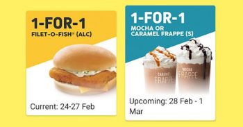 McDonald’s-1-for-1-Promotion-350x183 24 Feb-1 Mar 2020: McDonald’s 1-for-1 Promotion