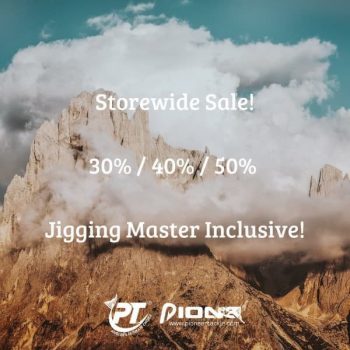 Pioneer-Jigging-Master-Stocks-Storewide-Sale-350x350 17 Feb 2020 Onward: Pioneer Jigging Master Stocks Storewide Sale