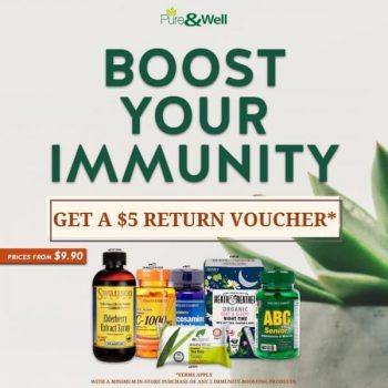 Pure-and-Well-Immunity-Boosting-Products-Promotion-at-Tampines-1-350x350 18 Feb 2020 Onward: Pure and Well Immunity-Boosting Products Promotion at Tampines 1