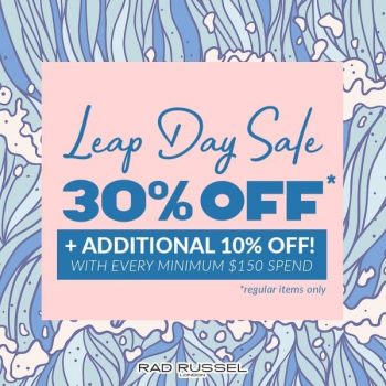 Rad-Russel-Leap-Day-Sale-350x350 27 Feb 2020 Onward: Rad Russel Leap Day Sale