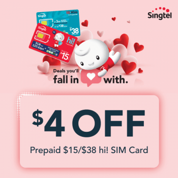 SINGTEL-Prepaid-Hi-Sim-Card-Valentines-Promotion-350x350 15-16 Feb 2020: SINGTEL Prepaid Hi! Sim Card Valentines Promotion
