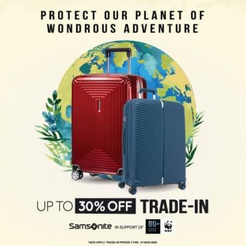 Samsonite-Annual-Luggage-Trade-in-Campaign-Promotion-at-Isetan-350x350 7 Feb-31 Mar 2020: Samsonite Annual Luggage Trade-in Campaign Promotion at Isetan