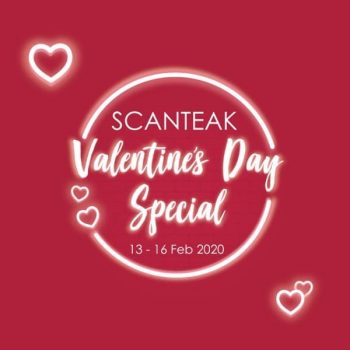 Scanteak-Valentines-Day-2-for-1-Promotion-350x350 13-16 Feb 2020: Scanteak Valentine's Day 2-for-1 Promotion