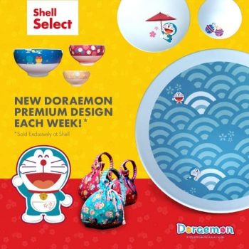 Shell-Doraemon-Collectibles-Promotion-350x350 12-16 Feb 2020: Shell Select Doraemon Collectibles Promotion