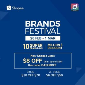 Shopee-Brands-Festival-with-Singtel-Dash-350x350 20 Feb-1 Mar 2020: Shopee Brands Festival with Singtel Dash