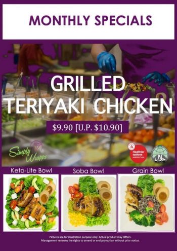 Simply-Wrapps-Grilled-Teriyaki-Chicken-Bowls-Monthly-Specials-Promotion-350x495 15 Feb 2020 Onward: Simply Wrapps Grilled Teriyaki Chicken Bowls Monthly Specials Promotion