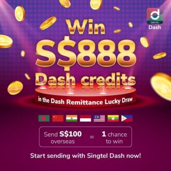 Singtel-Dash-Remittance-Lucky-Draw-350x350 24 Feb-31 Mar 2020: Singtel Dash Remittance Lucky Draw