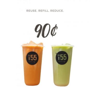 Soi-55-Thai-Milk-Tea-and-Thai-Green-Milk-Tea-Refills-Promotion-350x350 25 Feb 2020 Onward: Soi 55 Thai Milk Tea and Thai Green Milk Tea Refills Promotion