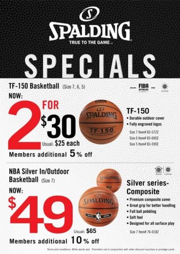 Spalding-Specials-Promotion-at-World-of-Sports-350x495 26 Feb-31 Mar 2020: Spalding Specials Promotion at World of Sports