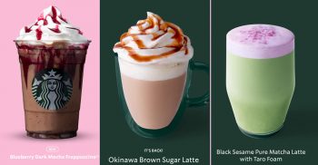 Starbucks-1-for-1-Selected-Beverages-Promotion-350x182 4-7 Feb 2020: Starbucks 1-for-1 Selected Beverages Promotion