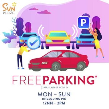 Sun-Plaza-Mall-Free-Parking-Promotion-350x350 26 Feb 2020 Onward: Sun Plaza Mall Free Parking Promotion