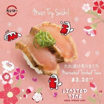 Sushiro-Marinated-Torched-Tuna-Promotion-350x350 19 Feb 2020 Onward: Sushiro Marinated Torched Tuna Promotion