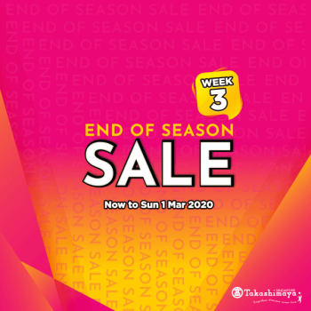 Takashimaya-End-of-Season-Sale-350x350 24 Feb-1 Mar 2020: Takashimaya End of Season Sale