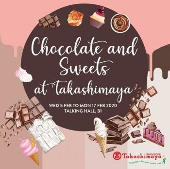 Takashimaya-Valentine’s-Day-Chocolate-and-Sweets-Promotion-350x347 5-17 Feb 2020: Takashimaya Valentine’s Day Chocolate and Sweets Promotion