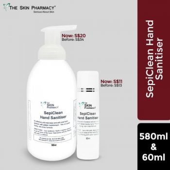 The-Skin-Pharmacy-SepiClean-Hand-Sanitisers-Promotion-350x350 26 Feb 2020 Onward: The Skin Pharmacy SepiClean Hand Sanitisers Promotion