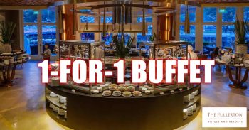 Town-Restaurant-1-for-1-Buffet-Promotion-with-DBSPOSB-Cardholders-at-The-Fullerton-Hotel-350x183 3-27 Feb 2020: Town Restaurant 1-for-1 Buffet Promotion with DBS/POSB Cardholders at The Fullerton Hotel