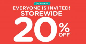 Watsons-Storewide-Promotion-350x181 30 Jan-2 Feb 2020: Watsons Storewide Promotion