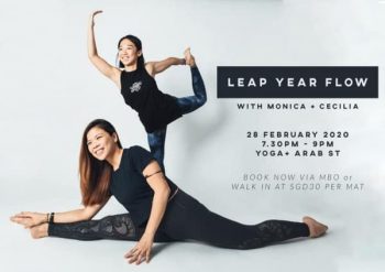 Yoga-Leap-Year-Flow-Class-at-Arab-St-350x247 28 Feb 2020: Yoga+ Leap Year Flow Class at Arab St