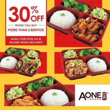 A-One-Claypot-House-30-OFF-Bento-Boxes-Promo-350x350 Now till 30 Apr 2020: A-One Claypot House 30% OFF Bento Boxes Promo