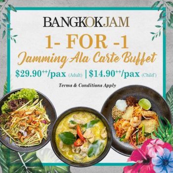 Bangkok-Jam-1-For-1-Ala-Carte-Buffet-Promotion-350x350 9-12 Mar 2020: Bangkok Jam 1 For 1 Ala Carte Buffet Promotion