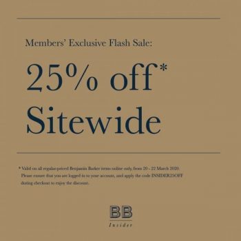 Benjamin-Barker-Flash-Sale-350x350 20-22 Mar 2020: Benjamin Barker Flash Sale