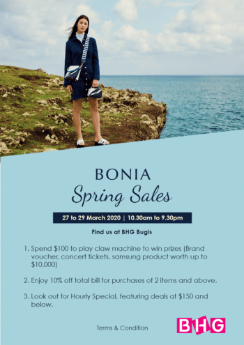 Bonia-Spring-Sales-at-BHG-350x495 27-29 Mar 2020: Bonia Spring Sales at BHG
