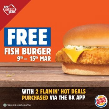 Burger-King-FREE-Fish-Burger-Promotion-350x350 9-15 Mar 2020: Burger King FREE Fish Burger Promotion