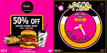 Burger-Merrier-March-Holidays-Promotion-350x173 9-31 Mar 2020: Burger+ Merrier March Holidays Promotion