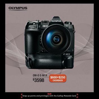 Cathay-Photo-Olympus-Cashback-Promo-350x350 Now till 29 Mar 2020: Cathay Photo Olympus Cashback Promo