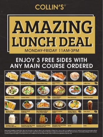 Collins-Grille-Amazing-Lunch-Deal-Promo-350x466 26 Mar 2020 Onward: Collin's Grille Amazing Lunch Deal Promo